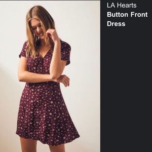 NWOT La Hearts floral dress